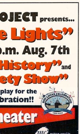 Bringing Back the Lights Shows August 5 and 7